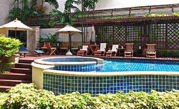 Panoramic view of our Boutique hotel in Bangkok